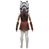 Kids Children TV Ahsoka 2023 Ahsoka Tano Red Set Cosplay Costume Outfits Halloween Carnival Suit